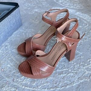 Platform sandals heels
